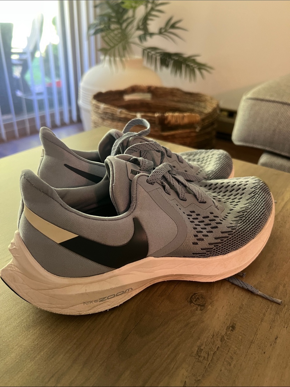 Nike Zoom Women’s Running Shoes - Grey/Black